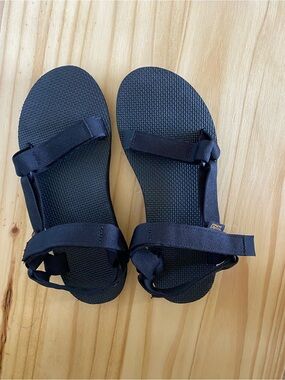 Teva Black Strap Women's Sandals